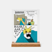 Ik denk niet dat ze dat leuk vindt acryl bord (Voorkant)