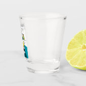 Ik denk niet dat ze dat leuk vindt shot glas (Rechts)