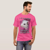 Ik denk niet jongen t-shirt (Voorkant volledig)