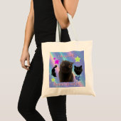 Ik denk niet kat meme tas (Voorkant (product))