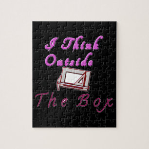 Ik denk out of the box: creatief ontwerp legpuzzel