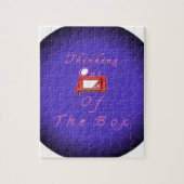 Ik denk out of the box: creatief ontwerp legpuzzel (Verticaal)