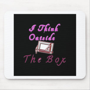 Ik denk out of the box: creatief ontwerp muismat