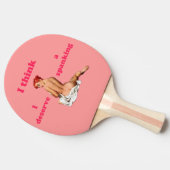 Ik denk tafeltennisbatje (Zijkant)