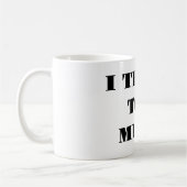 Ik Denk Te Veel - Koffiemok (Links)