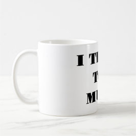 Ik Denk Te Veel - Koffiemok