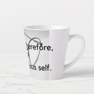 Ik denk te veel na latte mok