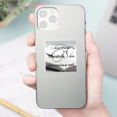 Ik denk te veel na sticker (Telefoon)