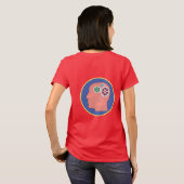 Ik denk, voeg tekst Shirt toe (Achterkant volledig)