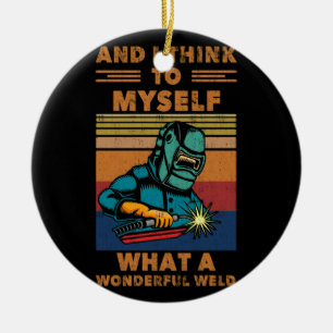 Ik denk voor mezelf wat een geweldige lassen zijn keramisch ornament