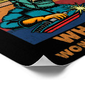 Ik denk voor mezelf wat een geweldige lassen zijn poster (Hoek)