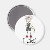 Ik Dieet Magneet (Voorkant / Achterkant)