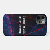 Ik dien de God van het universum Case-Mate iPhone Case (Achterkant (horizontaal))