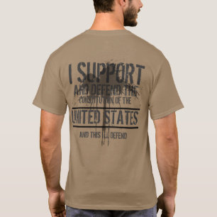 Ik dien geen mens t-shirt
