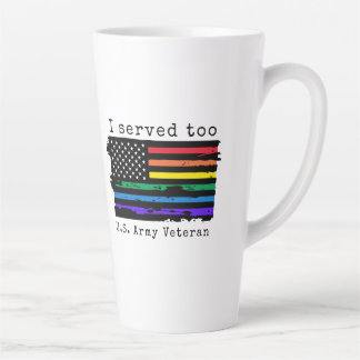 Ik diende bij de Amerikaanse legerveteraan LGBTQ + Latte Mok