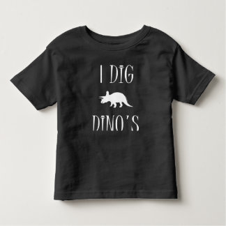 Ik dig Dino's T-shirt voor Toddlers