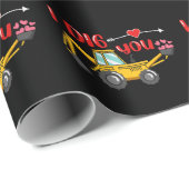 Ik dig je Valentijn Cadeaupapier (Rol Hoek)