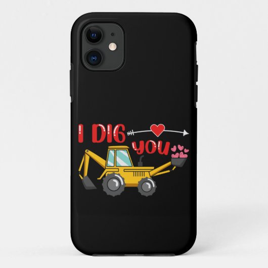 Ik dig je Valentijn Case-Mate iPhone Case (Achterkant)