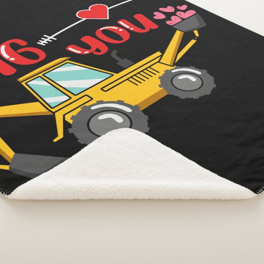 Ik dig je Valentijn Sherpa Deken (3/4)