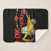 Ik dig je Valentijn Sherpa Deken (Voorkant (horizontaal))