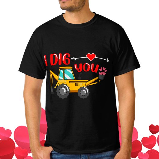 Ik dig je Valentijn T-shirt
