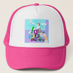 Ik dig Pool Party! Trucker Pet