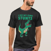 Ik doe al mijn eigen stunts blessure gebroken arm  t-shirt (Voorkant)