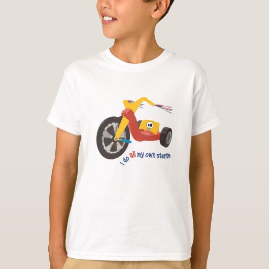 Ik doe al mijn eigen stunts t-shirt (Voorkant)