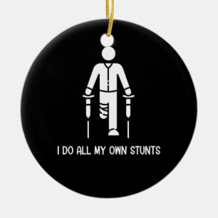 Ik doe al m'n eigen spullen.. keramisch ornament