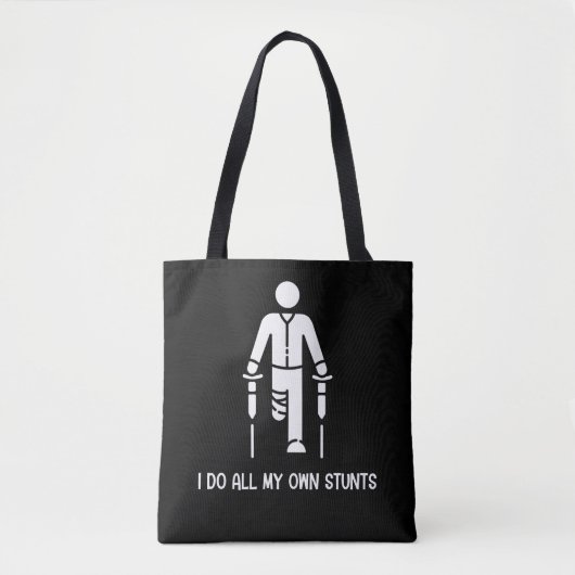Ik doe al m'n eigen spullen.. tote bag (Voorkant)