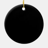Ik doe al m'n eigen stunts... grappige Botten Keramisch Ornament (Achterkant)