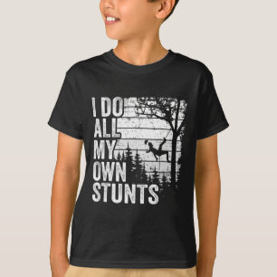 Ik Doe Alle Eigen Stunts Boomverzorger Heren Vinta T-shirt