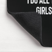 Ik doe alle  meisjes wimpers Tech Lash Artist Muismat (Hoek)