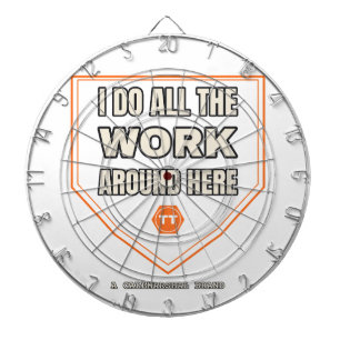 Ik Doe Alle Werk Hier — Dartbord