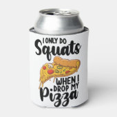 Ik doe alleen een vizier als ik mijn Pizza laat va Blikjeskoeler (Blikje Voorkant)