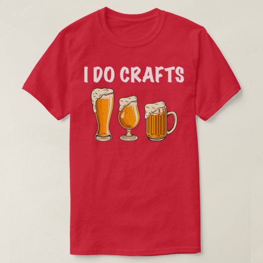 Ik doe ambachtelijke brouwerij t-shirt (Design voorkant)