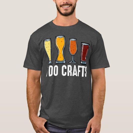 Ik doe ambachtelijke brouwerij voor thuisbrouwerij t-shirt (Voorkant)