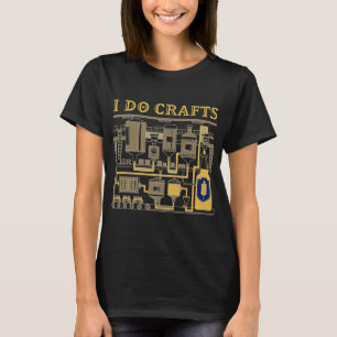 Ik doe ambachtelijke grappige kraft beer lokaal t-shirt