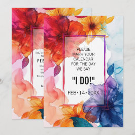 IK DOE! Anemone Droomlandschap Save The Date