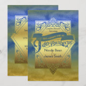 IK DOE BARBECUE BBQ Stranddouche Verloving Kaart (Voorkant / Achterkant)