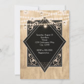 IK DOE BARBECUE BBQ Western Wood & Lights Verlovin Kaart (Achterkant)