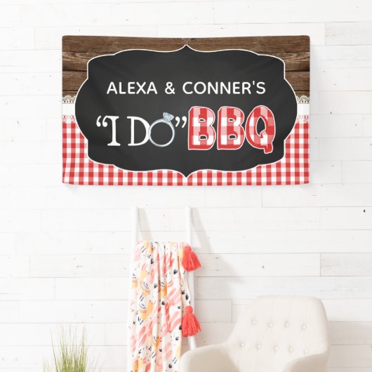 Ik doe BBQ Banner - Rood (Insitu)