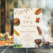 Ik doe BBQ barbeque engagement party Kaart