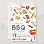Ik doe BBQ | BBQ Bruiloft Borrel Kaart (Voorkant)