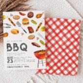 Ik doe BBQ | BBQ Bruiloft Borrel Kaart