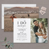 Ik doe BBQ Black White 2 Photo Simple Script Showe Kaart