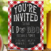 Ik doe BBQ Bridal & Wedding Shower Uitnodiging
