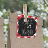 Ik doe BBQ Bruids- & Trouwfeest Bedankjes Labels