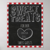 Ik doe BBQ Feest Zoete Traktaties Verloving Feest  Poster (Voorkant)