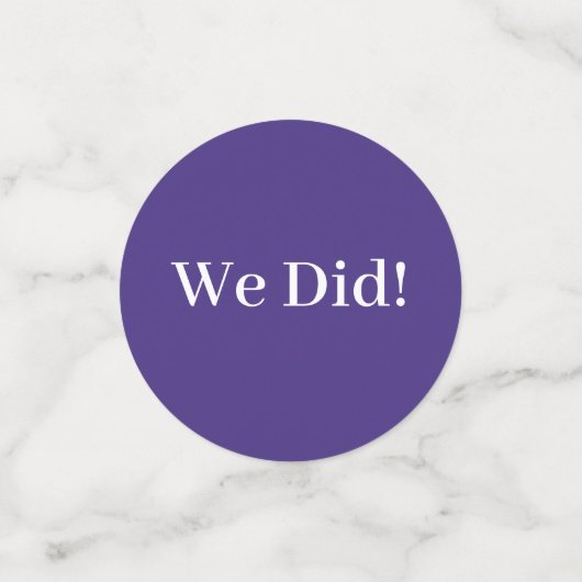 Ik doe BBQ Gingham Trouwdouche Confetti (Kleine voorkant)